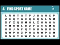 FIND HIDDEN WORDS I WORD SEARCH PUZZLE