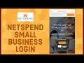 How to Login Netspend Small Business Account Login 2021 Netspend Login Sign In Netspend com