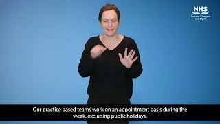 Pharmacy - NHSGGC Pharmacy in General Practice in Glasgow BSL with CC