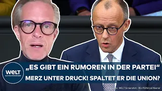 FRIEDRICH MERZ: CDU leader in trouble! Is he splitting the CDU?