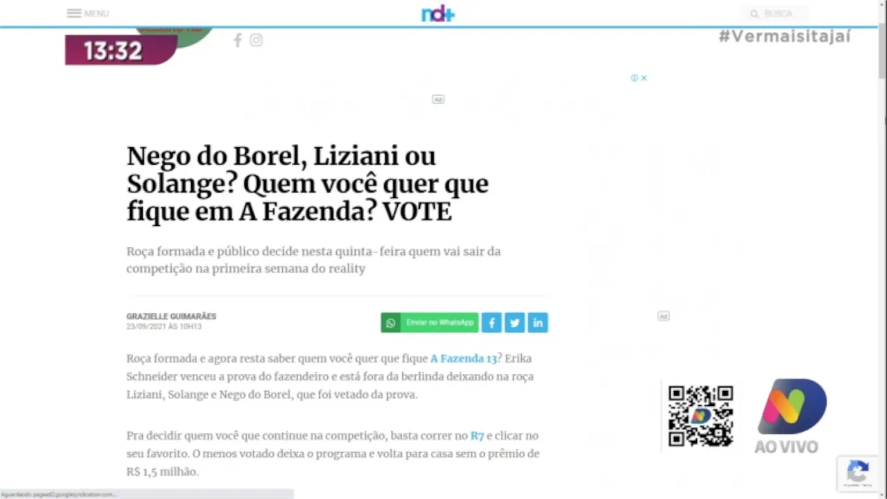 Cantora Joelma lançou novo clip e está formada a primeira roça de A Fazenda