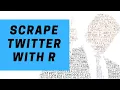Data Manipulation Twitter Scraper using R