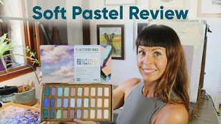 סקירת פסטל פסטלים רכים בעבודת יד של Earthberry 