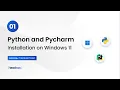 Installing Python and Pycharm IDE in Windows 11 Malayalam Python Bootcamp
