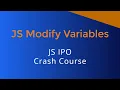 JS Modify Variables