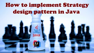 How to implement Strategy design pattern in Java byVY