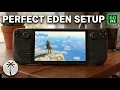 The ULTIMATE Steam Deck Switch Emulation Guide Eden Setup 60FPS Mod