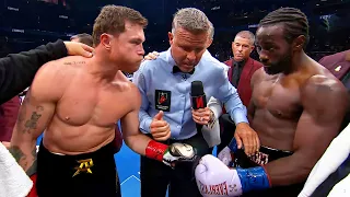 Terence Crawford USA vs Canelo Alvarez Mexico BOXING fight 60 fps