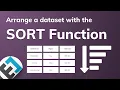 Rearranging a dataset with the SORT function Everyday Office