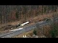 Watch aerial of Clark County crash scene in Wisconsin that killed nine people