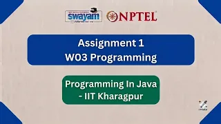 NPTEL PROGRAMMING IN JAVA Assignment 1 W02 programming