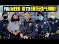 PUBLIC SAFETY CALL THE POLICE TO ENFORCE AN UNCONSTITUTIONAL POLICY WE THE PEOPLE DEMAND CHANGE
