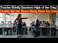 Download Lagu When a Teacher Challenged Her Hijab — See How the Brave Student Responded in Class