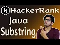 Java Substring HackerRank Solution Hackerrank Java String Introduction substring function in java