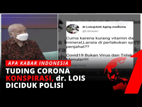 Tebar Isu Konspirasi Corona, dr. Lois Terancam Dipenjara