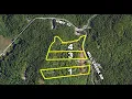 Aerial Tour of 36 45 Ac in 3 Tracts Online at Tays Realty Auction LLC