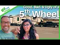 What we LOVE HATE about our 5th Wheel RV vs Motorhome for Full Time RV Living