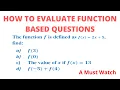 Evaluating Functions