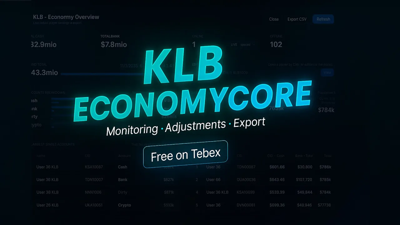 KLB - CONTROLCORE [QBCore]