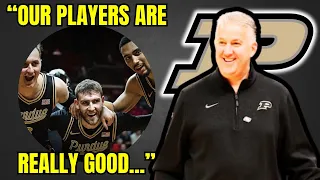Matt Painter Says People Get Lost With Purdue Because Of Recruit Rankings Our Players Are Good
