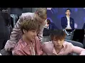 (eng sub) BTS Reaction to TXT ‘BOY IN LUV’ cover at SBS Gayo Daejun 2019