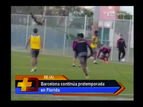 Barcelona continúa pretemporada en Florida