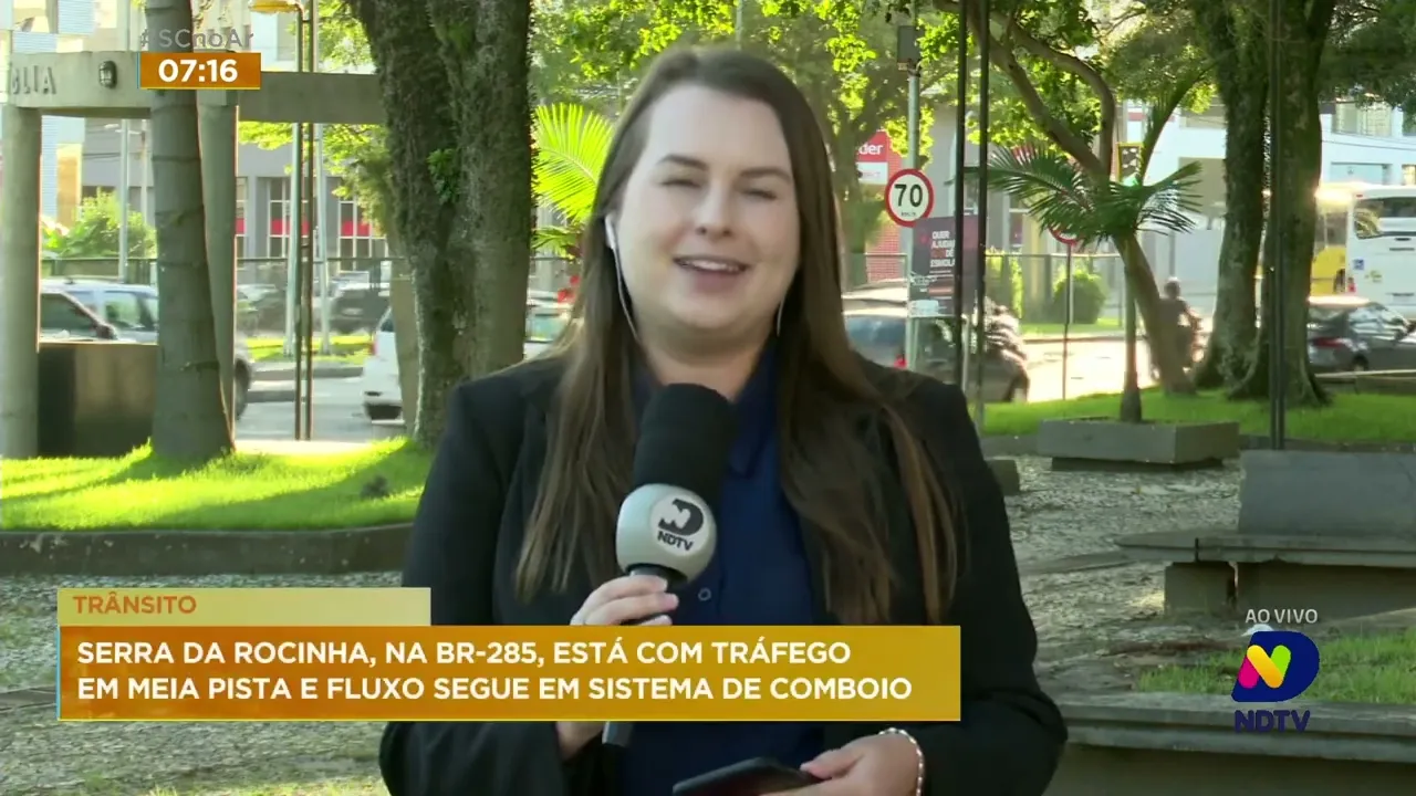 Trânsito na Serra da Rocinha em Timbé do Sul, sofre interdições constantemente