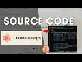 Claude Design - How To See Download Source Code of Your Design