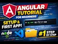 Angular Tutorial for Beginners Setup Environment Create First Angular App
