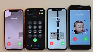 FaceTime Incoming Call Outgoing Call IPhone 12 IPhone 11 IPhone XR IPhone 8plus At The Same Time  FaceTime Incoming Call Outgoing Call IPhone 12 IPhone 11 IPhone XR IPhone 8plus At The Same Time