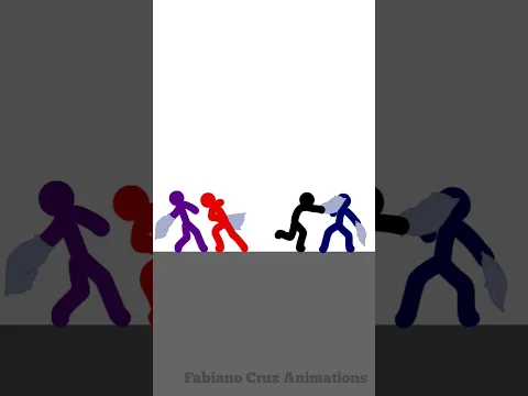 Pillow Fight! #stickman #animation #animação #luta #fight #funny #shorts