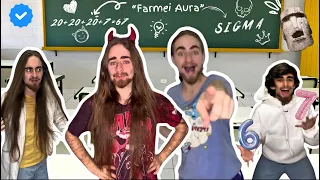 ENZO E MIGUEL FARMANDO AURA🗿💅🏻✨- MELHORES VIDEOS!!! 