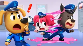 ทีมเวิร์คกอบกู้โลกได้ | การ์ตูนเด็ก | เบบี้บัส | นายอำเภอลาบราดอร์ | Kids Cartoon | BabyBus