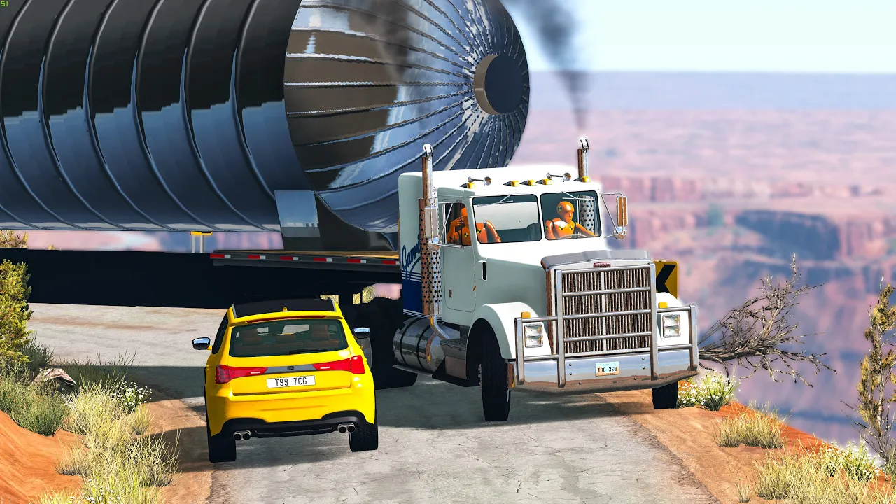 Bus and Truck Crashes #1 - BeamNG Drive | CRASHdriven