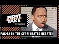 HEATED debate Will the Pac-12 CRASH the College Football Playoff First Take