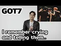 Lagu JAY B talked about his GOT7 members and why he crying and telling them that...