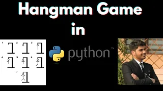 Easy Hangman Game in Python Line by Line Explanation Python Project for Beginners ENGLISH