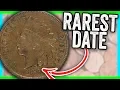 RAREST INDIAN HEAD PENNY OF ALL TIME - 1909 S PENNY COINS WORTH MONEY
