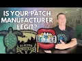 Ordering Custom Patches Don t Get Scammed How to Spot a Legit Patch Factory