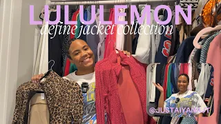 Lululemon Define Jacket Collection Just Aiyana