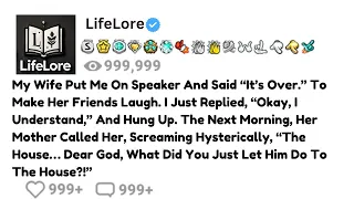 وضعتني زوجتي على مكبر الصوت وقالت انتهى الأمر لتضحك صديقاتها 