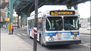 Bx21 Bus Announcements to Westchester Square Weekday Service