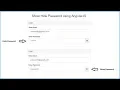 Show Hide Password using AngularJS