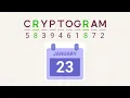 Cryptogram Daily Challenge january 23 2025