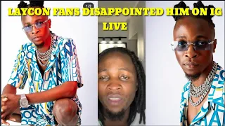 laycon live today shocked him fans failed laycon badly
