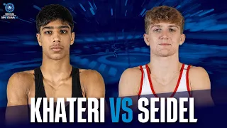 Watch how bad Seidel wanted to tech him! Aaron SEIDEL (USA) vs. Ahora KHATERI (IRI)