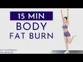 Full Body Fat Burn 15 MIN Intense All Standing HIIT Workout | No Equipment | No Repeats | Emma Fit