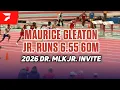 Maurice Gleaton Jr Runs 6 55 in 60m Prelims l 2026 MLK Jr Collegiate Invitational