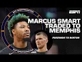 BREAKING Celtics trade Marcus Smart to Grizzlies receive Porzingis in 3-team trade SC with SVP