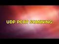 UDP port scanning